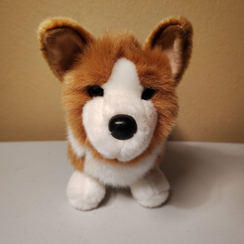 Douglas Cuddle Toys Louie Welsh Corgi Puppy Dog Plush 12" Collectible Toy